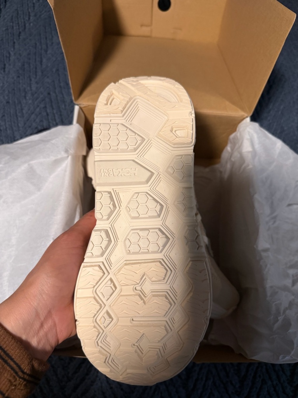Women’s Hoka Clifton suede sneaker - Picture 4 of 7